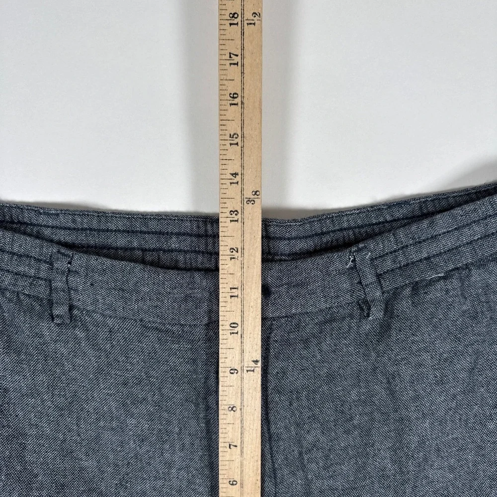 Banana Republic Pants Mens 38x32 Blue Linen Drawstring Athletic Fit Jogger Coast